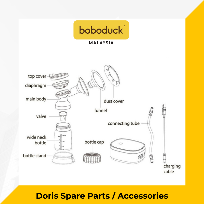 Boboduck - Spare Part For Doris Electrical Double Breastpump