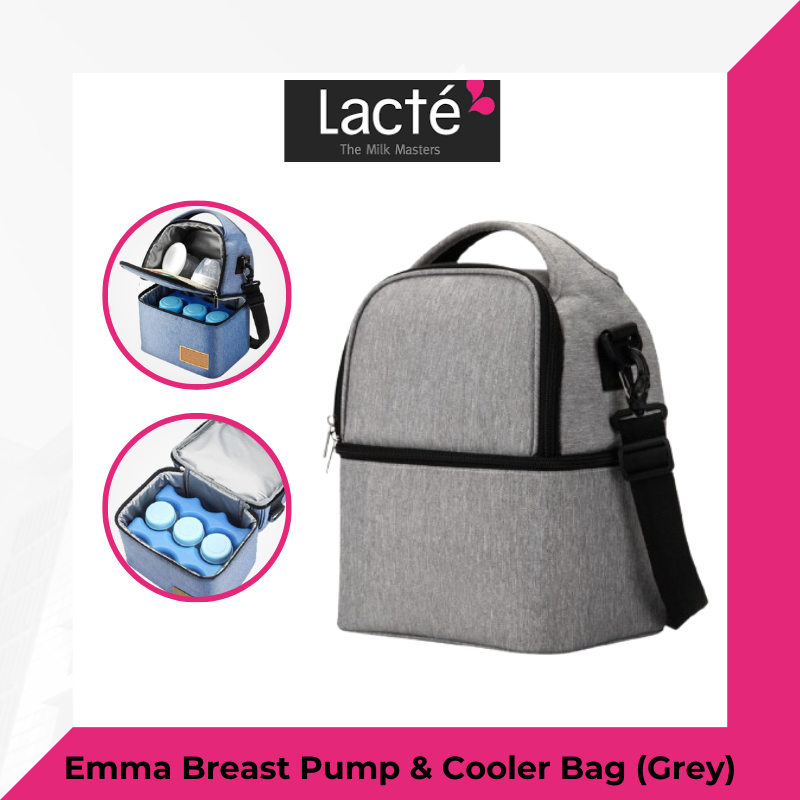 Lacte - Emma B/Pump Cooler Bag Grey